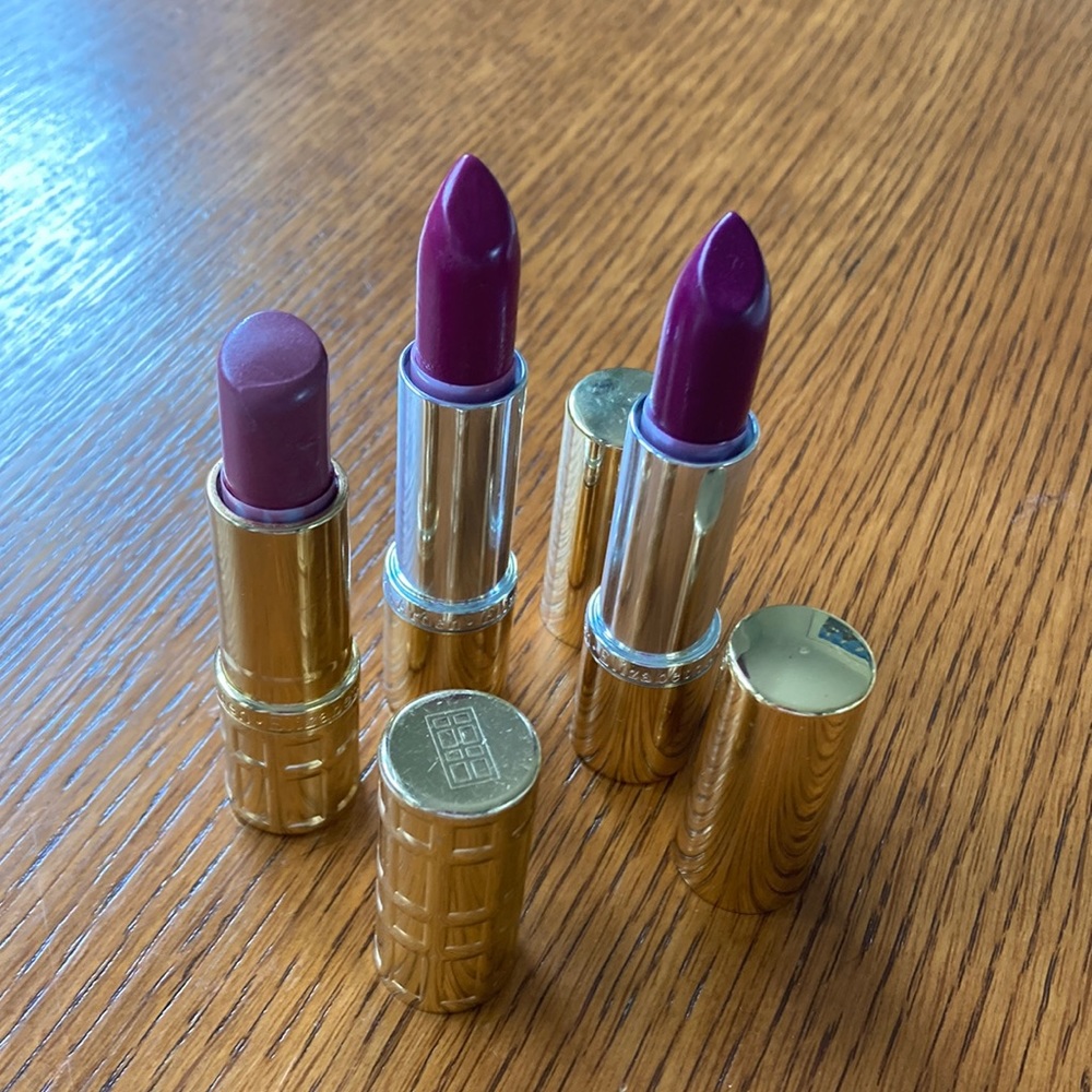 Elizabeth Arden Lipsticks Rose, Raspberry & Ultra Violet